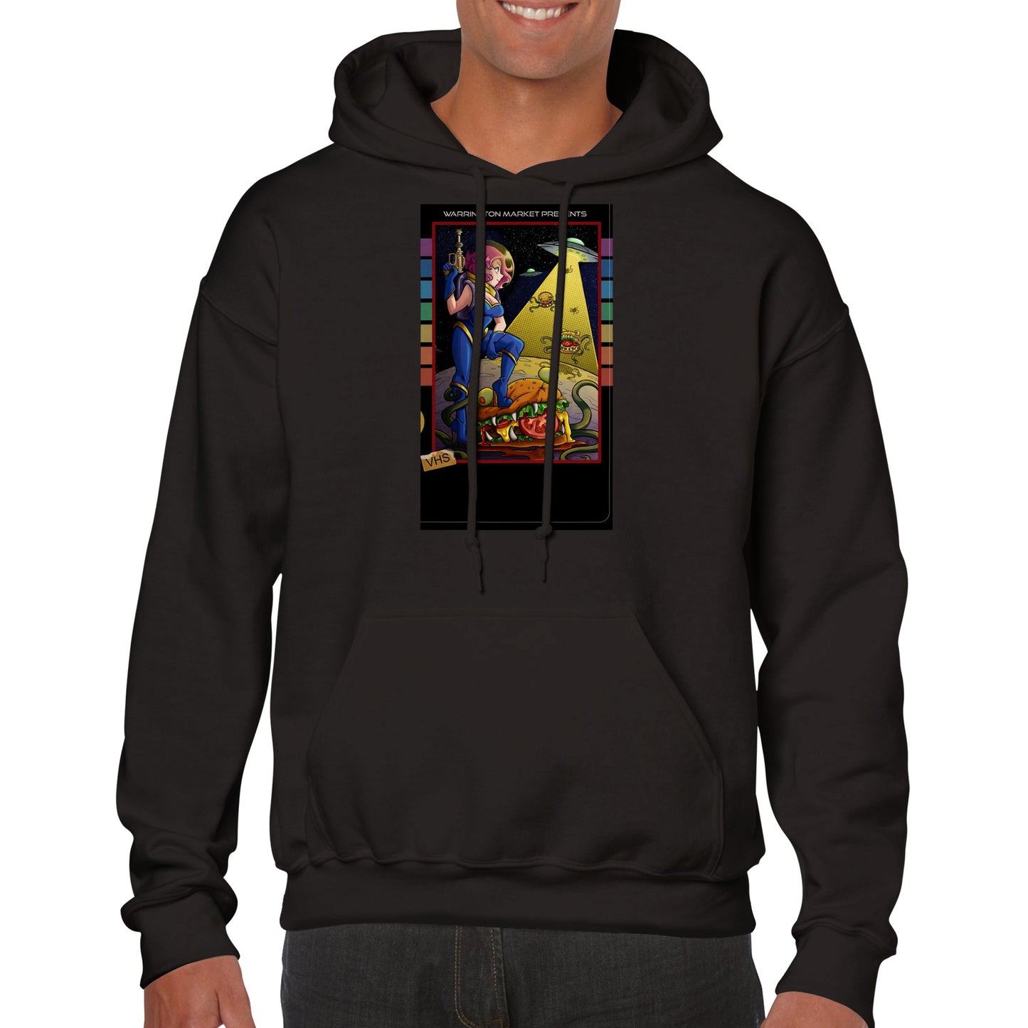 Cafe at the end of the universe VOL 4 VHS artwork Classic Unisex Pullover Hoodie
